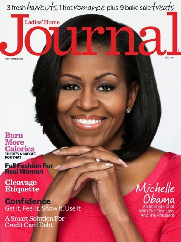 Michelle Obama Covers Ladies' Home Journal ... - 600 x 800 jpeg 150kB